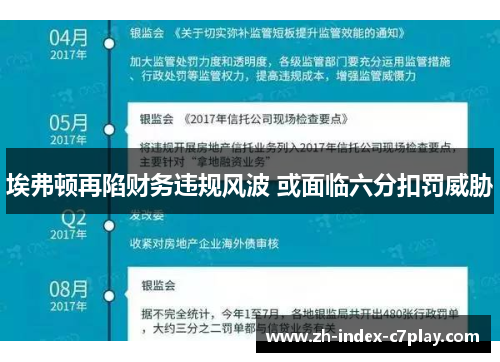 埃弗顿再陷财务违规风波 或面临六分扣罚威胁 埃弗顿再陷财务违规风波 或面临六分扣罚威胁